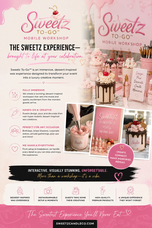 Sweetz To-Go™ Mobile Workshop