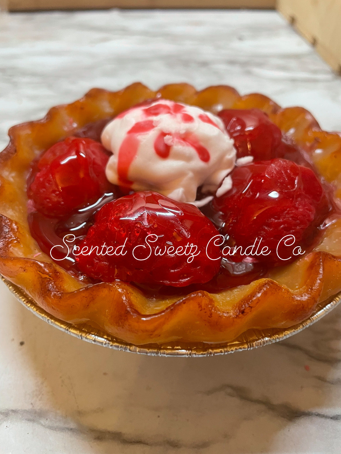 5” Sliceable Strawberry Pie Wax Melt